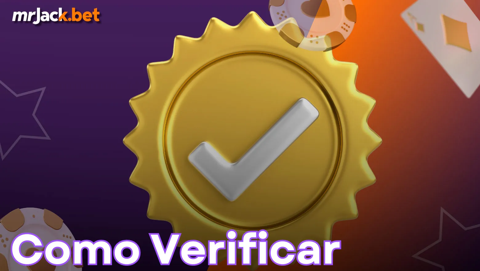 Verificar a tua conta Mr Jack Brasil