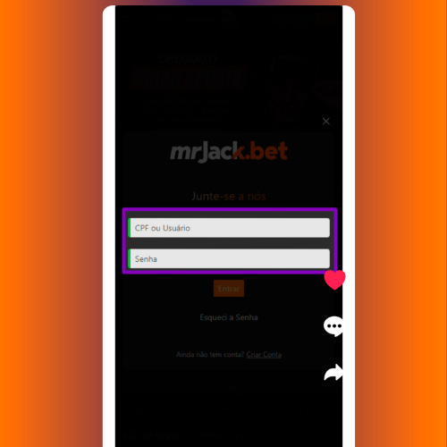 Envie informações ao Mr. Jack